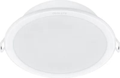 Image de LED Downlight Spot encastré 16.5W PHILIPS Slim Meson coupe Ø 150mm 3000K blanc chaud