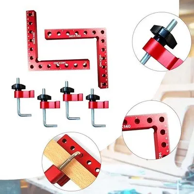 Produktbild von Famanu Positionierung Vierkanten-Haakse Klem - 140mm x 140mm