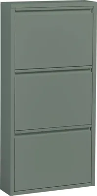 Produktbild von Schuhkipper BERT mit 3 Fächern für ca. 6 Paar Schuhe, Kippfunktion, 51 cm breit, 104 cm hoch