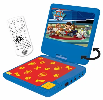 Produktbild von Lexibook, PAW Patrol, tragbarer DVD-Player, DVDP6PALXB