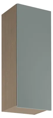 Produktbild von Hoher Küchenoberschrank SALERNO – Breite 40 cm, Farbe: Baltic Storm / Grün, rechts ausgeführt