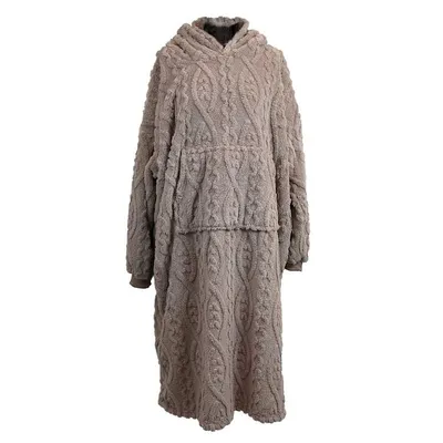 Produktbild von Unique Living - Kapuzenpullover Pleun Taupe 78x120