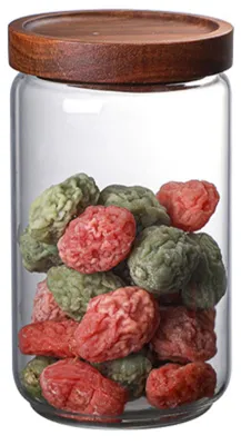 Vorratsdose aus Glas, luftdicht, 750 ml, rund, BPA-frei