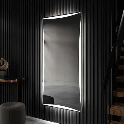 Obrázok produktu pre Moderne zrkadlo do kupelne s osvetlenim LED 60x150 cm | Farba LED: Biela studená 7000K | PIO077