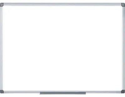 Produktbild von Bi-Office Bi-office Whiteboard Maya Maße der Oberfläche: 120 x 120 cm (B x H) Tafel magnethaftend nicht beidseitig beschreibbar lackiert weiß