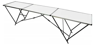 Produktbild von Tapeziertisch 60 x 300 cm mit Aluminiumgestell