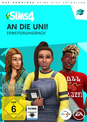 Produktbild von Die Sims 4 - An die Uni (Add-On) (CIAB) - CD-ROM DVDBox