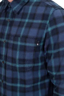 Productafbeelding van TIMBERLAND - Herenoverhemd van katoenen flanel met ruitpatroon - Maat S