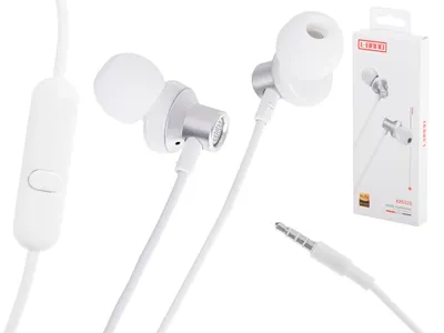 Obrázek produktu pro Kabelová sluchátka s 3,5mm Jack Bílá