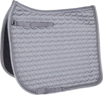 Produktbild von Covalliero Schabracke steel grey mit Glitzersteinen Anniversery H/W 2025, Größe:VS
