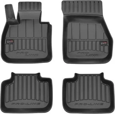 Productafbeelding van FROGUM ProLine 3D TPE vloermatten voor BMW X1 (F48), voor- en achterkant