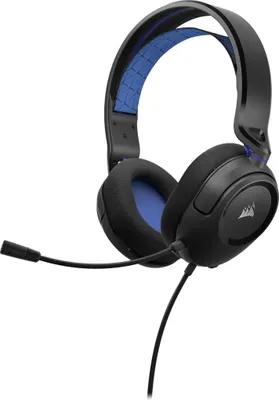 Produktbild von Corsair HS35 v2 Kabelgebundenes Gaming-Headset mit Mikrofon Blau