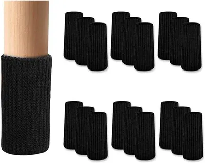 Produktbild von Stuhlbeinsocken und Möbelbeschützer - Antirutsch, elastisch, schalldämmend