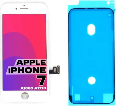 Immagine prodotto di Display LCD originale e touchscreen, schermo di ricambio per Apple iPhone 7 IPS REF, pezzi di ricambio per smartphone
