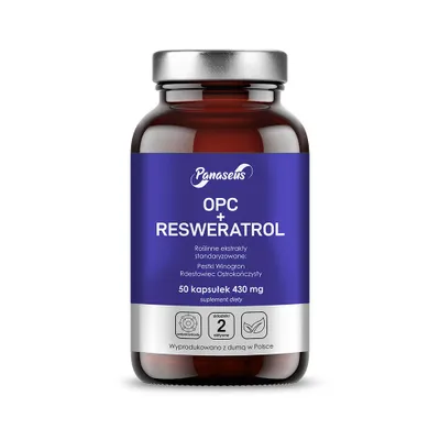 Obrázok produktu pre Panaseus doplnky stravy Opc I Resweratrol, 3530