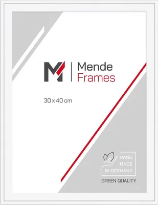 Produktbild von Holzrahmen MendeFrames H120, weiß, 10 x 10 cm, mit entspiegeltem Glas