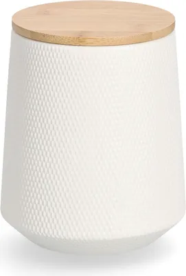 Produktbild von Keramikbehälter mit Bambusdeckel, 1080 ml