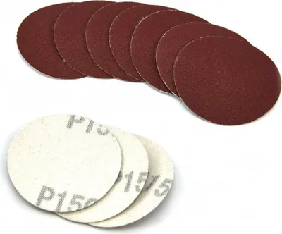 Immagine prodotto di Set dischi abrasivi per levigatrice, 10 pezzi, 50mm, K150