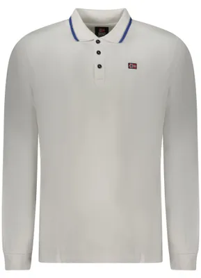 Obrázok produktu pre Norwegen 1963 Herren Langärmliges Poloshirt Weiss