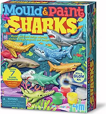 Image de Mould & Paint - Requins 3D