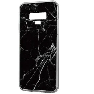 Produktbild von Wozinsky Marble Silikonhülle für Samsung Galaxy Note 9 - Schwarz KP10142