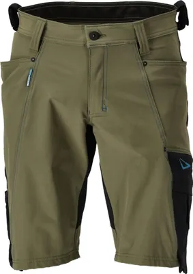 Produktbild von Mascot Shorts 23149-311-3309 Gr. 52 mossgrün/schwarz