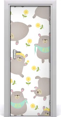 Produktbild von Tulup Türaufkleber 75x205 cm Dekorative Aufkleber Selbstklebend Wasserdichte Tapete Abnehmbar Schlafzimmer Wohnzimmer Wohnkultur - Wand niedzwiadki