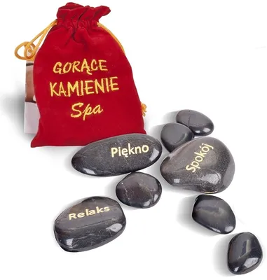 Image de Jeu de pierres chaudes pour massage - 12 pièces