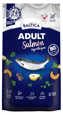 Obrázek produktu pro BALTICA EXCELLENT Krmivo pro dospělé se lososem, hypoalergenní, M, 3 kg