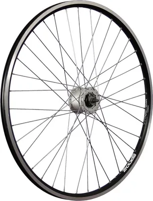 Produktbild von 28 Zoll Vorderrad Ryde Zac2000 Hohlkammerfelge Shimano DH-C6000-3R Nabendynamo schwarz