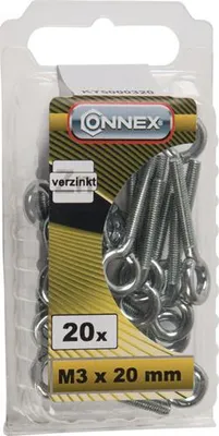 Immagine prodotto di Connex Anello a vite M3x20, 20 pezzi VZ - KY5000320