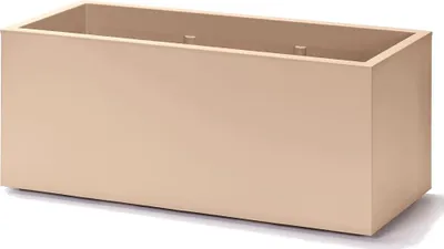 Produktbild von Pflanzkübel Kebe 100 x 40 cm dune Greener, mit Rollen und Bewässerung