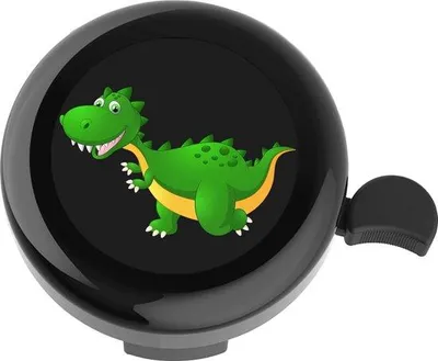 Obrázek produktu pro Dětský zvonek na kolo s motivem dinosaura pro tříkolky a koloběžky