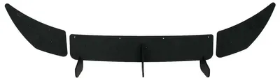 Productafbeelding van Achterdiffusorverlenging en zijskirts voor VW Golf 7 VII R, modeljaren 2013-2016.