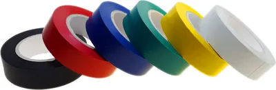 Immagine prodotto di 6x nastro isolante in PVC baytronic in vari colori Colori 15 mm x 10 m