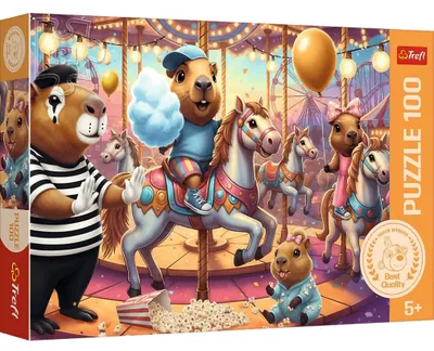 Produktbild von TREFL Puzzle Capybara fü r 100 Puppen