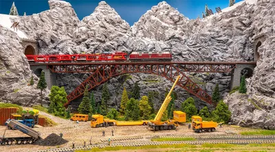 Produktbild von Faller Eisenbahn-Stahlbrücke 191776