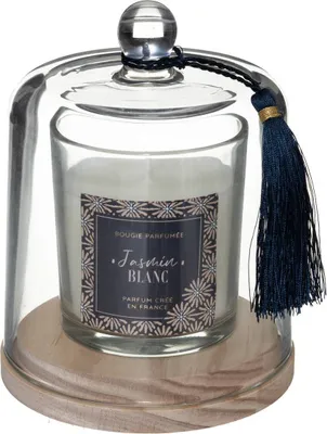 Produktbild von Duftkerze loli 130g mit glasglocke jasmin  - Atmosphera créateur d'intérieur
