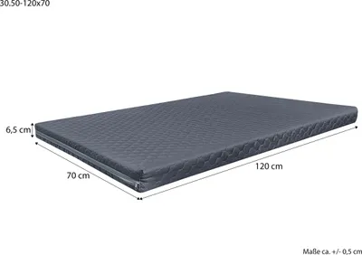 Immagine prodotto di Materasso e cuscino Cuscino grigio per cucce per cani varie misure V-30.50-60120x70