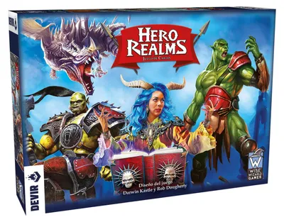 Obrázek produktu pro DEVIR - Hero Realms, karetní hra (BGHR), věk 12 let až 99 let, španělská verze