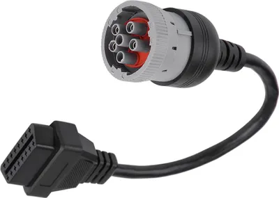 Obrázok produktu pre Rozhranie pre diagnostiku nákladných vozidiel 16 pinový adaptér OBD2 6 pinový kábel pre automobilový diagnostický nástroj