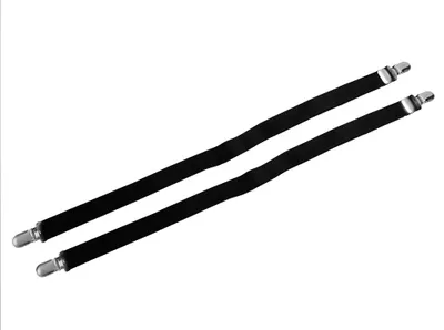 Obrázok produktu pre 2 kusy 90-180 cm popruh na posteľné prestieradlo, nastaviteľný držiak matraca (čierny)