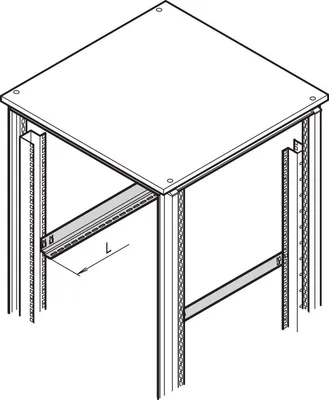 Image de SCHROFF Glissière 25 kg