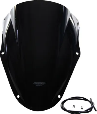 Image de Pare-brise MRA noir, homologué (ABE), compatible avec la Suzuki TL 1000 R