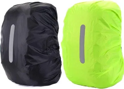 Produktbild von Famanu Rucksackhülle wasserdicht und reflektierend - 2 Stück