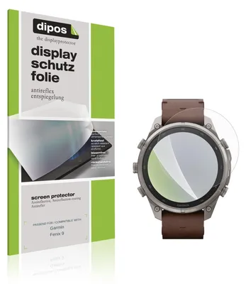 Produktbild von 6x Schutzfolie für Garmin Fenix 9 matt Displayschutzfolie Folie Display Schutz dipos