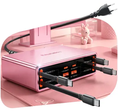 Obrázek produktu pro Skládací nabíječka USB-C 8 v 1, nabíjecí stanice o výkonu 105 W