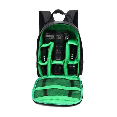 Produktbild von Lovnix Kamerarucksack für Kamera und Objektiv – Lovnix Fototasche | 32 Zentimeter | Grün