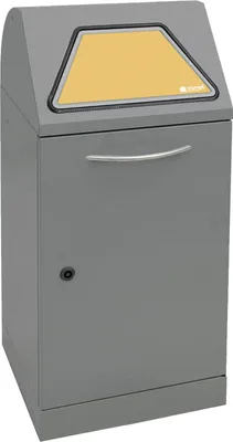 Image de Stumpf Tri des déchets Modul-Vario 60 gris alu structuré ProSlide-System 60l - 625-060-0-1-100