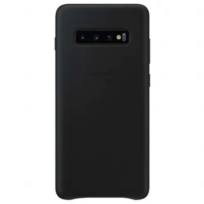 A black Samsung phone case shown from the back.